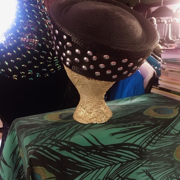 Custom Vintage Pill Box Hat